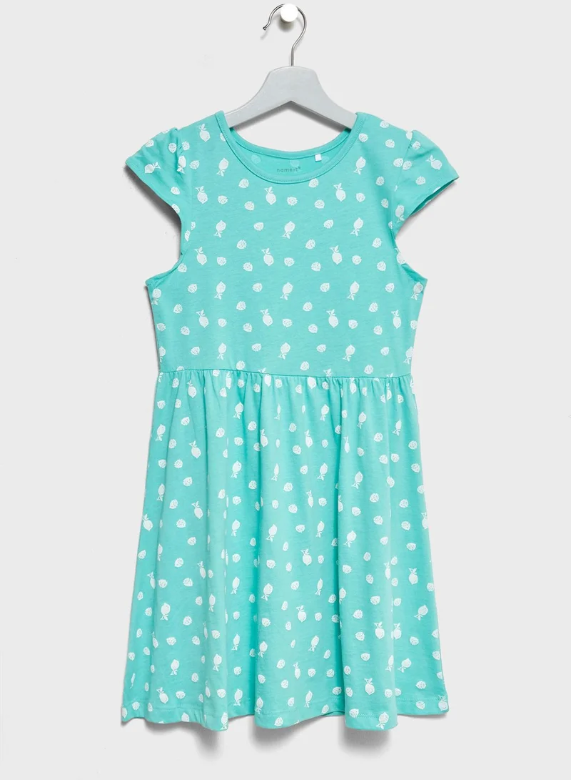 NAME IT Teen Printed Skater Dress