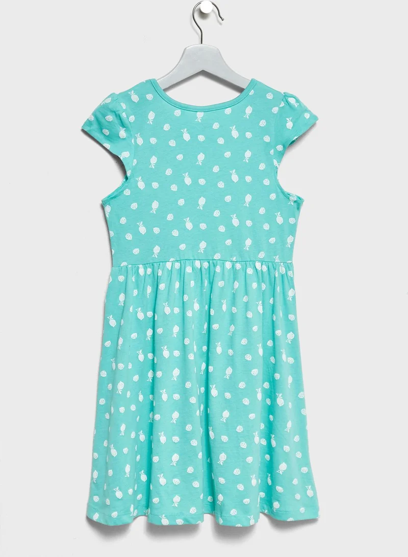 NAME IT Teen Printed Skater Dress