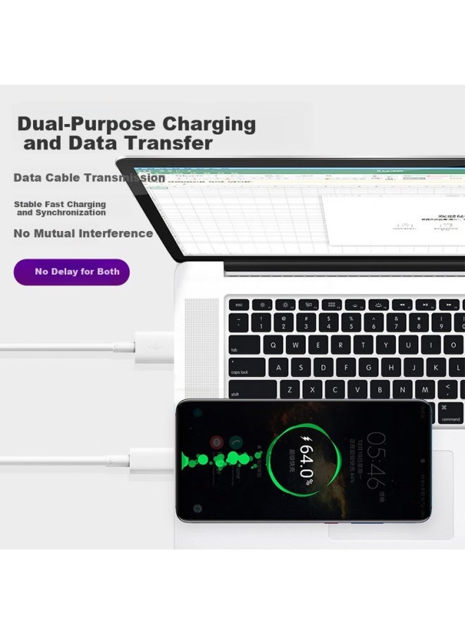 Diyi Workshop Diyigongfang Huawei Charging Kit Data Cable Type-c/usb-c Charging Cable Compatible With Apple 15/16 Tablets Ipad, Huawei 22.5w Fast Charging Head + 1 Meter Cable - Image 2
