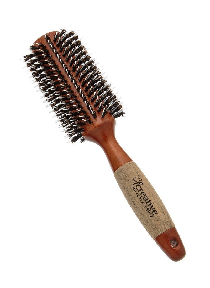 Creative Creative Hair Brushes Classic Round Sustainable Wood, X-Large, 3.6 Ounce 