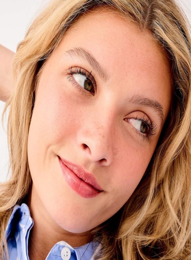 بينيفت أحمر خدود بنفت كوزمتكس دانديليون بيبي بينك المضيء - لون وردي فاتح ناعم، لمسة نهائية ساتانية طبيعية، لون قابل للتكثيف، أحمر خدود بودرة خفيف الوزن يدوم طويلاً، 2.5 غرام - Image 4