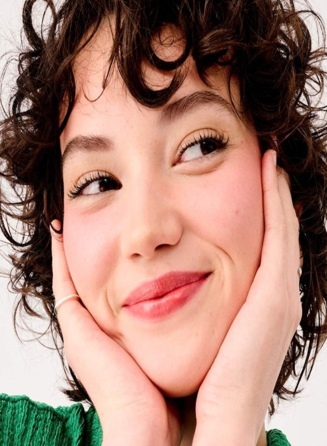 بينيفت أحمر خدود بنفت كوزمتكس دانديليون بيبي بينك المضيء - لون وردي فاتح ناعم، لمسة نهائية ساتانية طبيعية، لون قابل للتكثيف، أحمر خدود بودرة خفيف الوزن يدوم طويلاً، 2.5 غرام - Image 5