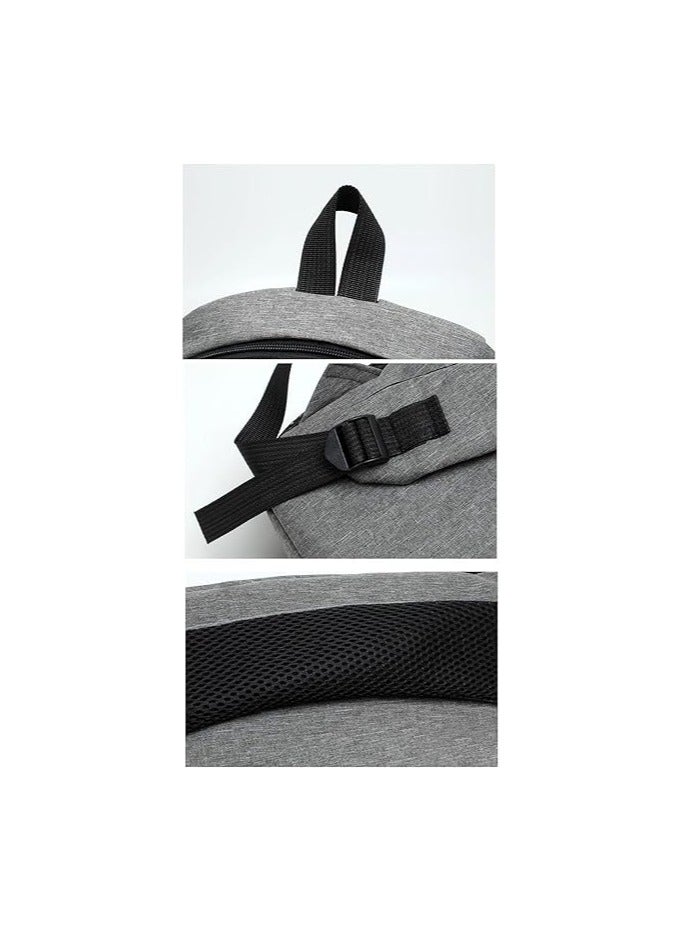 انرجي كيس طقم شنطة لاب توب انيرجي كيس من ثلاث قطع، شنطة ظهر مدرسية للكتب الجامعية وشنطة كتف للسفر للبنات والنساء وشنطة خروج بمنفذ USB للأولاد والرجال بسعة كبيرة - Image 4