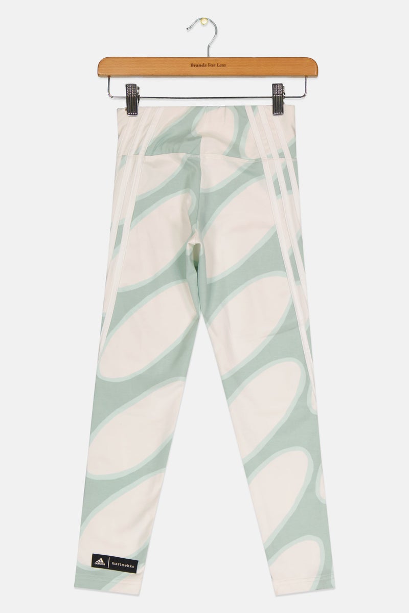 Adidas Kids Girl Sportswear Fit Brand Logo Training Leggings Multicolor - Image 3