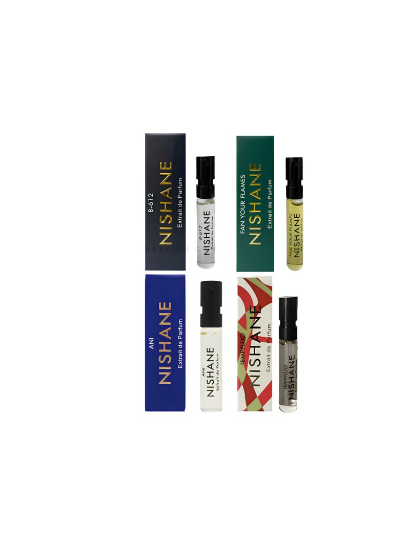 Nishane Perfume Sample Set 4 Pieces 2ml
