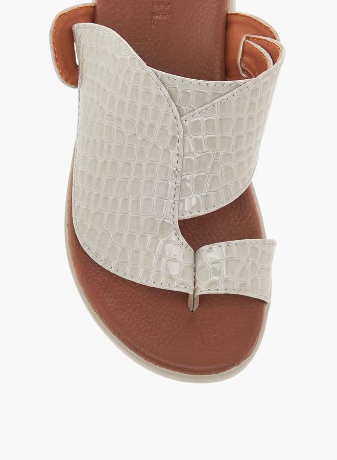 ال بي ال من شو اكسبرس صنادل عربية للأولاد بنقوش سهلة الارتداء - Image 3