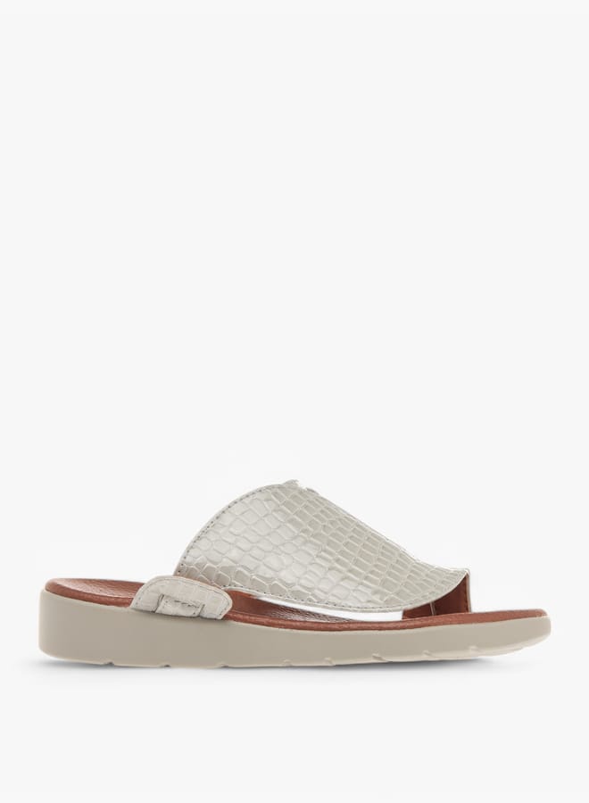 ال بي ال من شو اكسبرس صنادل عربية للأولاد بنقوش سهلة الارتداء - Image 1