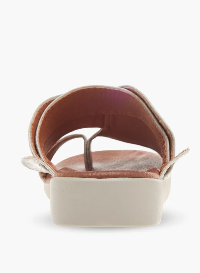 LBL by Shoexpress Boys Textured Slip-On Arabic Sandals Ramadan Collection