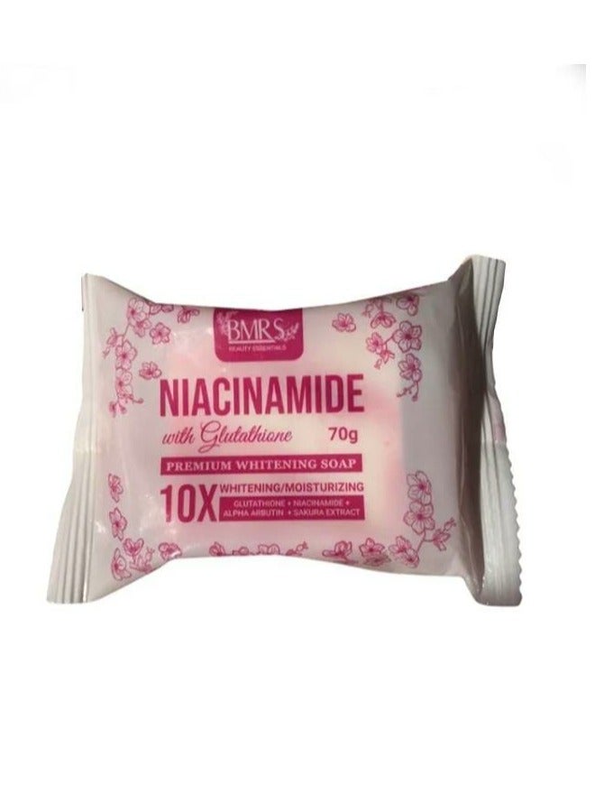 BMRS Niacinamide Premium Whitening Soap 70g - Image 4