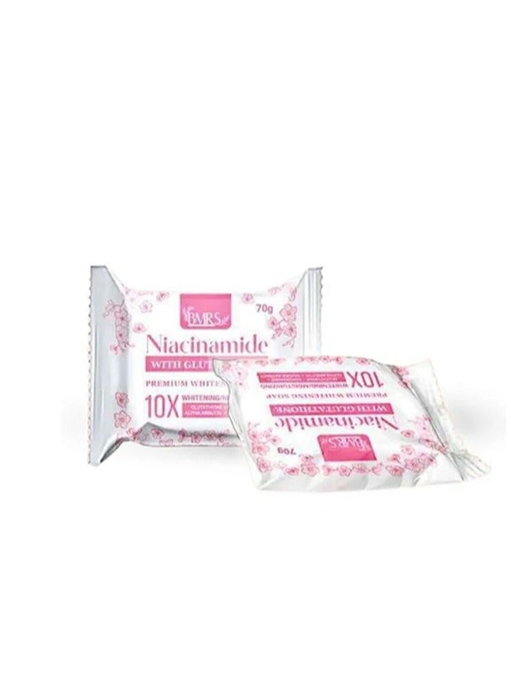 BMRS Niacinamide Premium Whitening Soap 70g - Image 5