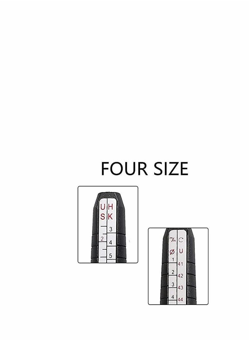 Y&D Ring Sizer Measuring Tool Set, Gauges&Finger Mandrel (Four Sizes) for Jewelry Sizing  - Image 4