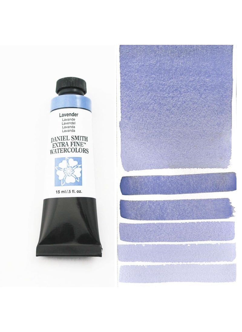 Daniel Smith DANIEL SMITH Extra Fine Watercolor Paint Tube (Lavender, 15ml)  - Image 2