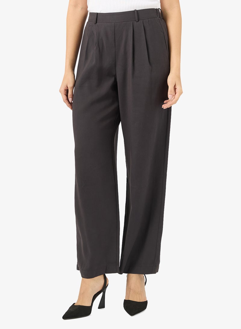 فيرو مودا بنطلون بخصر مرتفع بقصة عادية - Image 1