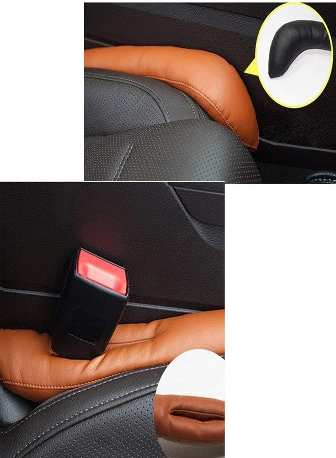 LOVMOTO Universal Car Gap Filler Organiser Car Seat Gap Filler, Car Seat Gap Organiser, PU Leather Car Accessories, Car Seat Console Side Pockets for Storage Comfortable With TI-AGO EV - Image 5