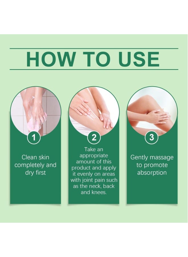 Herbal Miracle Balm, Pure Natural Soothing Joint Cream for Back Neck Hands Feet Shoulder Leg Knee Ankle Care 30g - Image 4