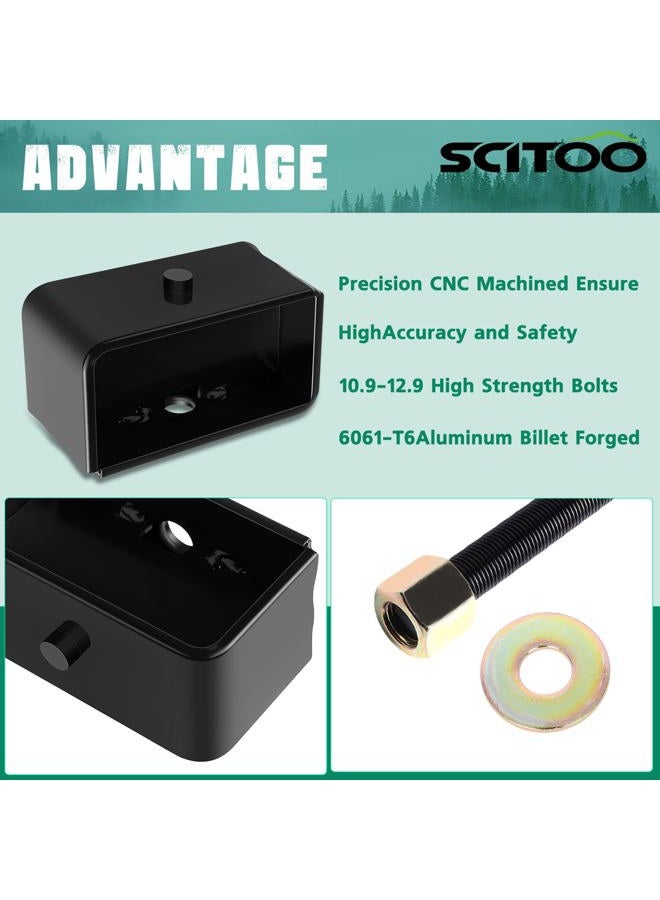 SCITOO Lifts 3 inch Rear Suspension Strut Spacers for Nissan Titan Full Leveling Lift Kit - Image 3