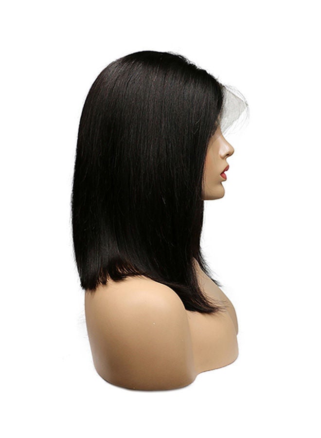 NIBEMINENT Brazilian Lace Short Hair Wig Black/Brown 1x1x1centimeter - Image 1