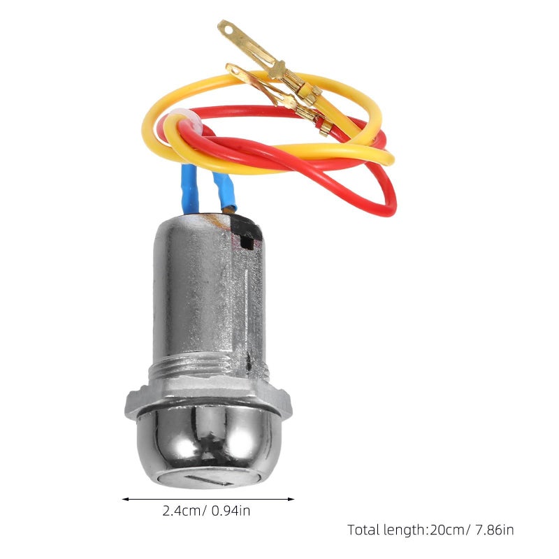 Universal Ignition Switch With Key 2 Wirefor ATV Electric Scooter Off Road Vehicles Dirt Bike Replacement - Image 3