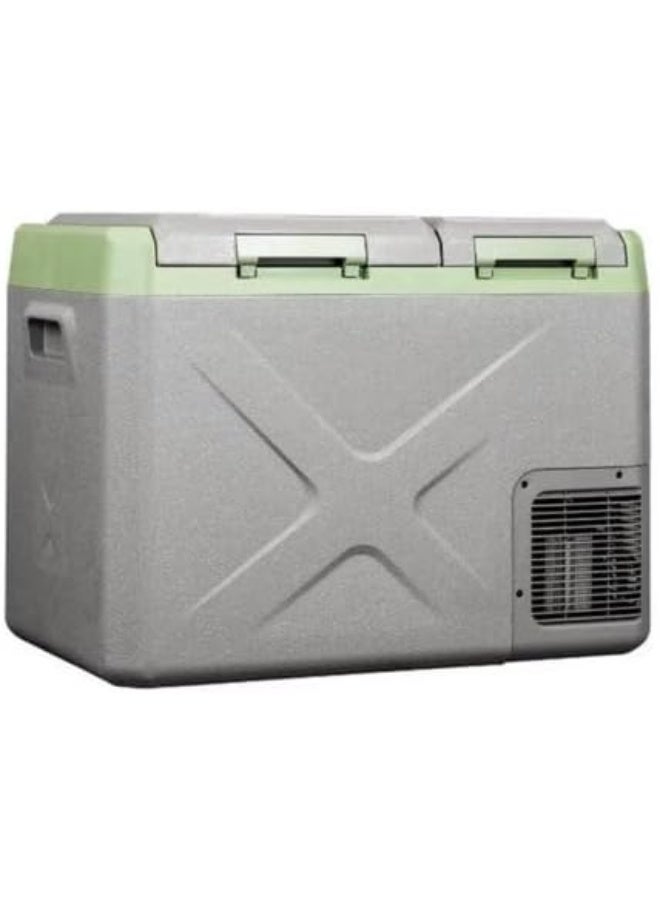 LC Car Refrigerator – DLC-33535 (Green/Grey) - Image 2