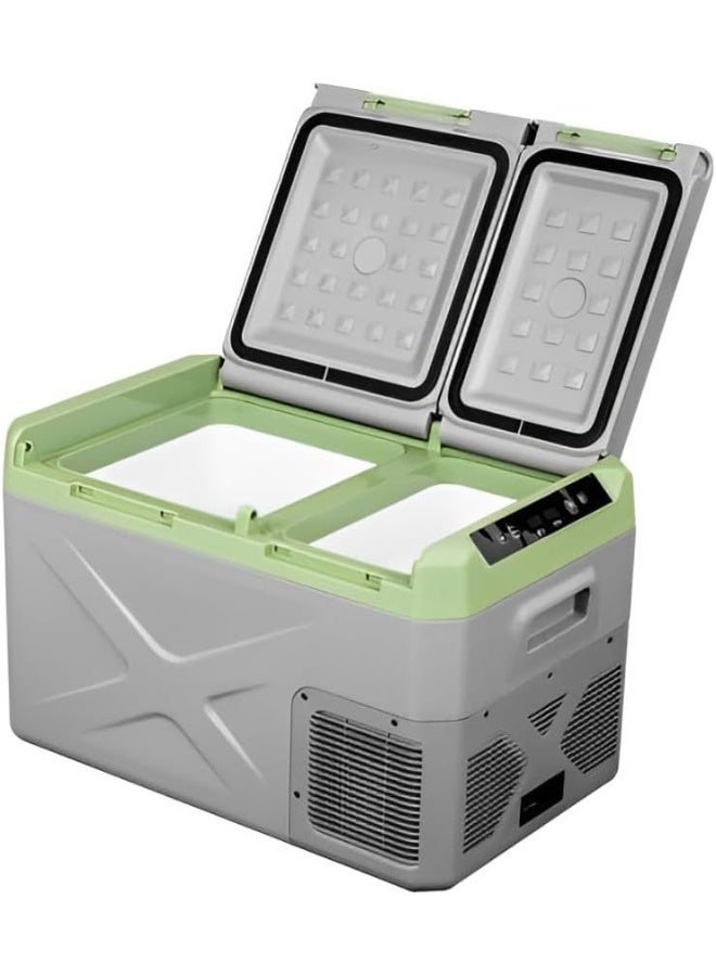 LC Car Refrigerator – DLC-33535 (Green/Grey) - Image 5