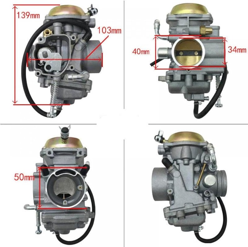 Carburetor For 300 325 330 335 400 425 500 550 600 700 MV7 ATV 2X4 4X4 Trail Boss Models - Image 3