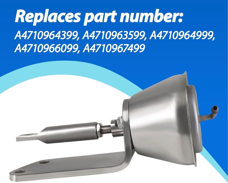 Automkt Turbocharger Wastegate Actuator with Heat Shield for Detroit Diesel DD13 DD15 - Image 4