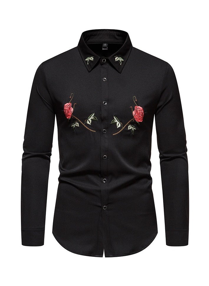 New Men's Long Sleeved Shirt