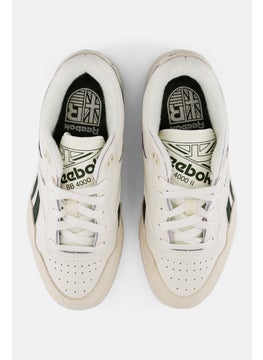 Reebok Kids Boy BB 4000 II Lace Up Basketball Shoes, White  - Image 4