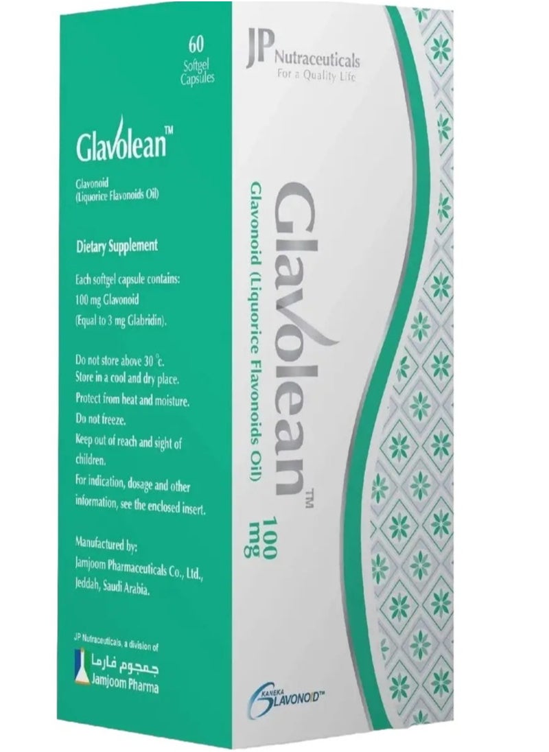 JP Neutraceuticals Glavolean 100 mg 60 Capsules 