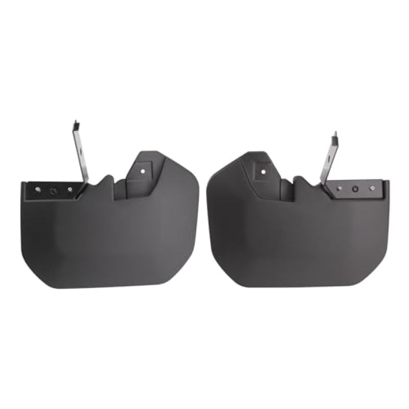 Black Heavy-Duty Mud Flaps for Ford Transit MK8 V363 2014-2024 - No-Drill Bolt-On Front Wheel Eyebrow Extension Deflects Mud and Snow for Utility Van - Image 1