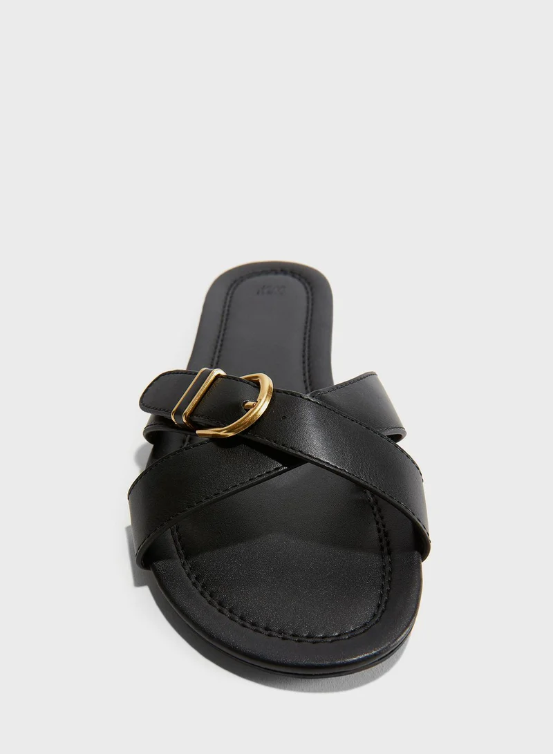 اتش اند ام Buckle-Detail Sandals