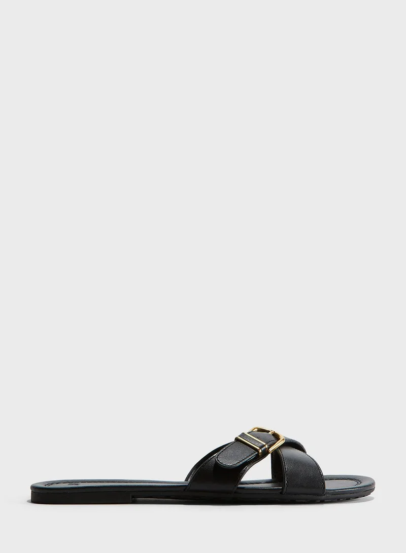 اتش اند ام Buckle-Detail Sandals