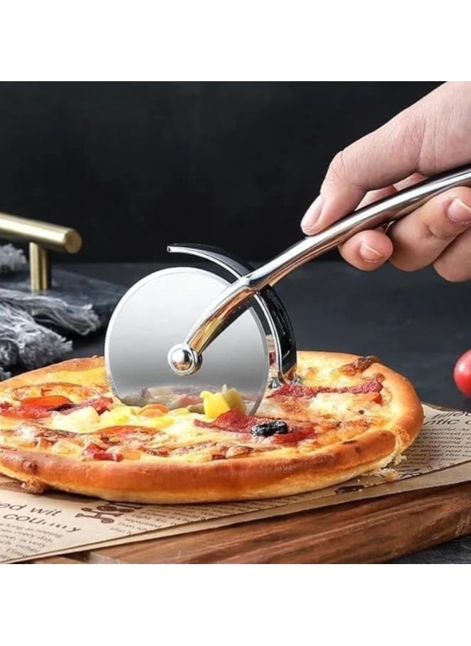 3-in-1 Kitchen Tool Set Nutcracker, Pizza Cutter, and Lemon Squeezer