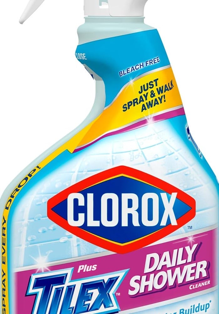 Tilex Clorox Plus Tilex Daily Shower Cleaner - 32oz Spray Bottle for Soap Scum and Hard Water Buildup - Image 1