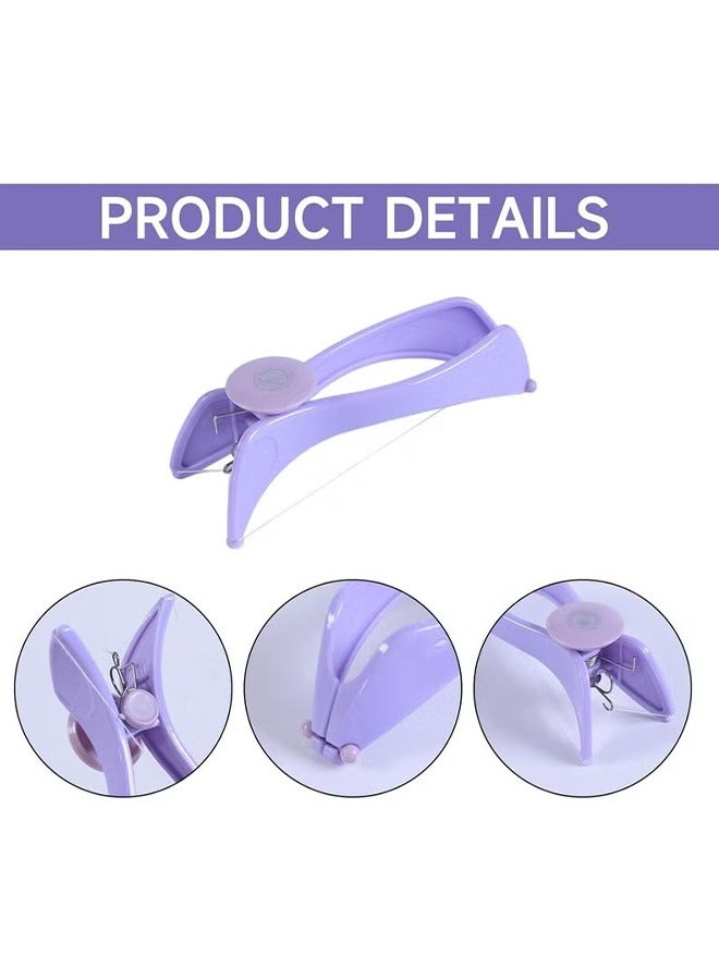 Facial Epilator for Women, Manual Face Hair Remover Device with 5 Pre-Cut Extra Strength Threads, Threading Hair Removal Epilators for Women Face and Upper Lip - Image 3