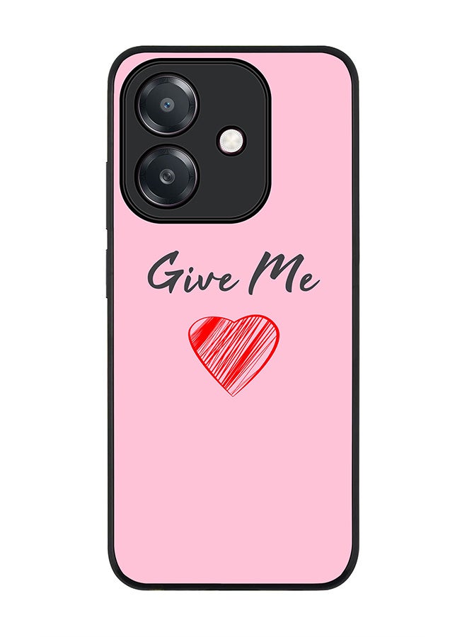 Stylizedd For Oppo A60 5G / A3 5G / A3x 5G Case,Slim fit Camera Protection, Shockproof Thin Phone cover - Give me love - Image 1