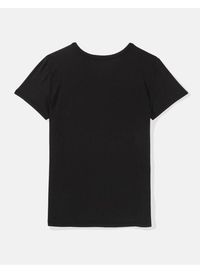 امريكان ايجل Crew Neck Boyfriend T-Shirt  - Image 2