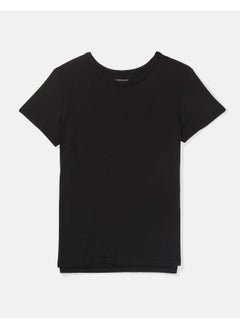 American Eagle Crew Neck Boyfriend T-Shirt  - Image 3