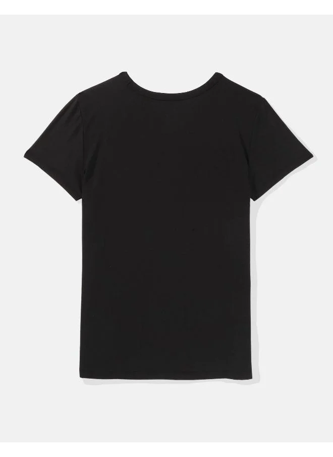 امريكان ايجل Crew Neck Boyfriend T-Shirt