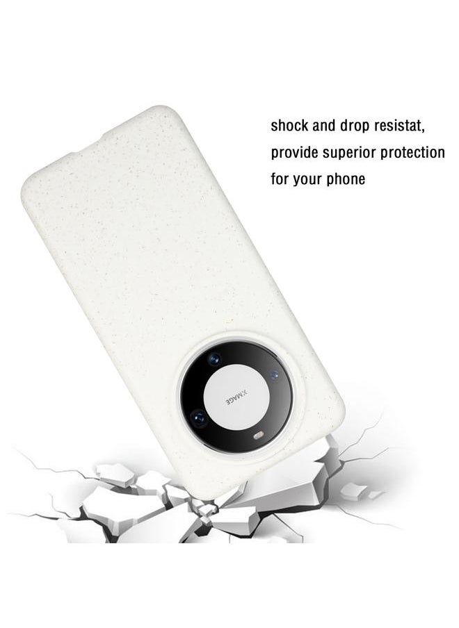 Green Tiger - Case For Huawei Mate 60 Wheat MagSafe Magnetic Straw Material + TPU Phone Case - Image 1