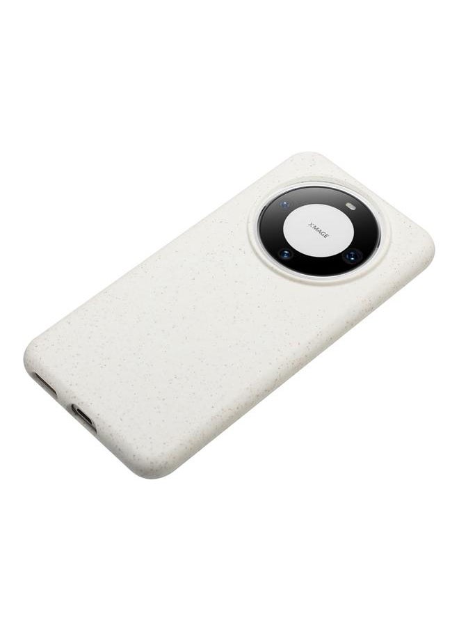 Green Tiger - Case For Huawei Mate 60 Wheat MagSafe Magnetic Straw Material + TPU Phone Case - Image 1