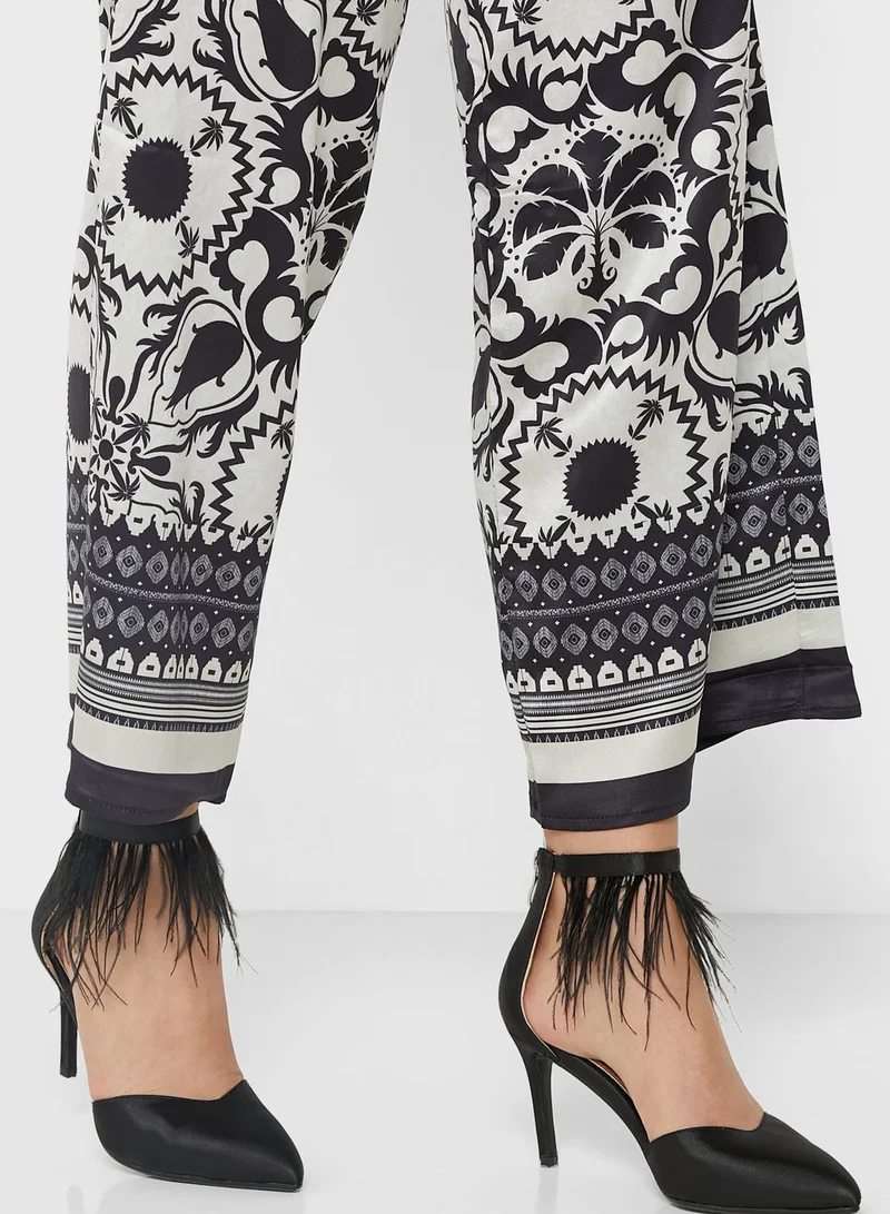Namshi x Feather Ankle Strap Pointed Pump
