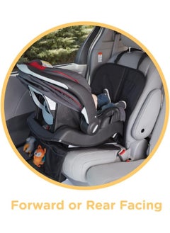 Nuby Nuby Deluxe Car Seat Protector, Black Mat for use Under Child's Car Seat  - Image 3