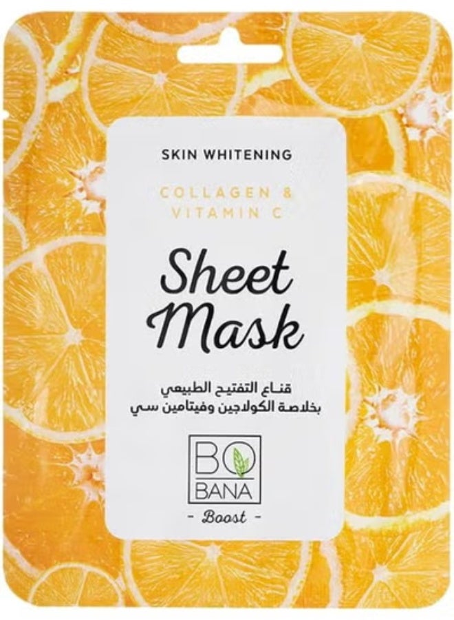 بوبانا شيت ماسك كولاجين وفيتامين C من بوبانا - Image 1