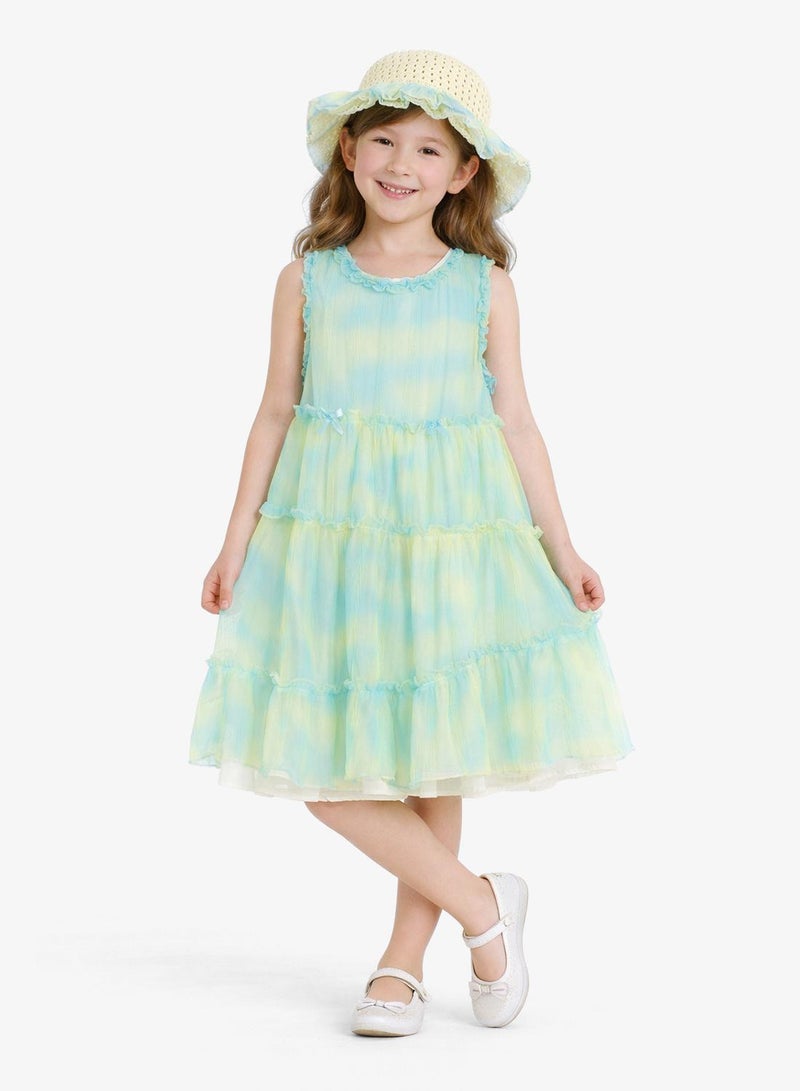 Pinata Tiered Tulle Occasion Dress - Image 1