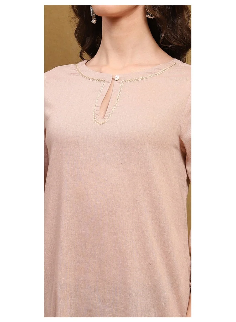 بيبا مزيج قطن بيج كرتا مستقيم