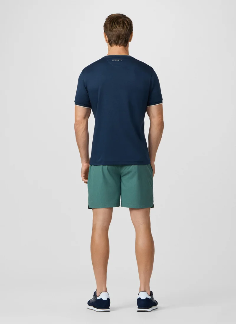 Hackett  Classic Fit Branded Badge T-Shirt for Men | Best Price UAE