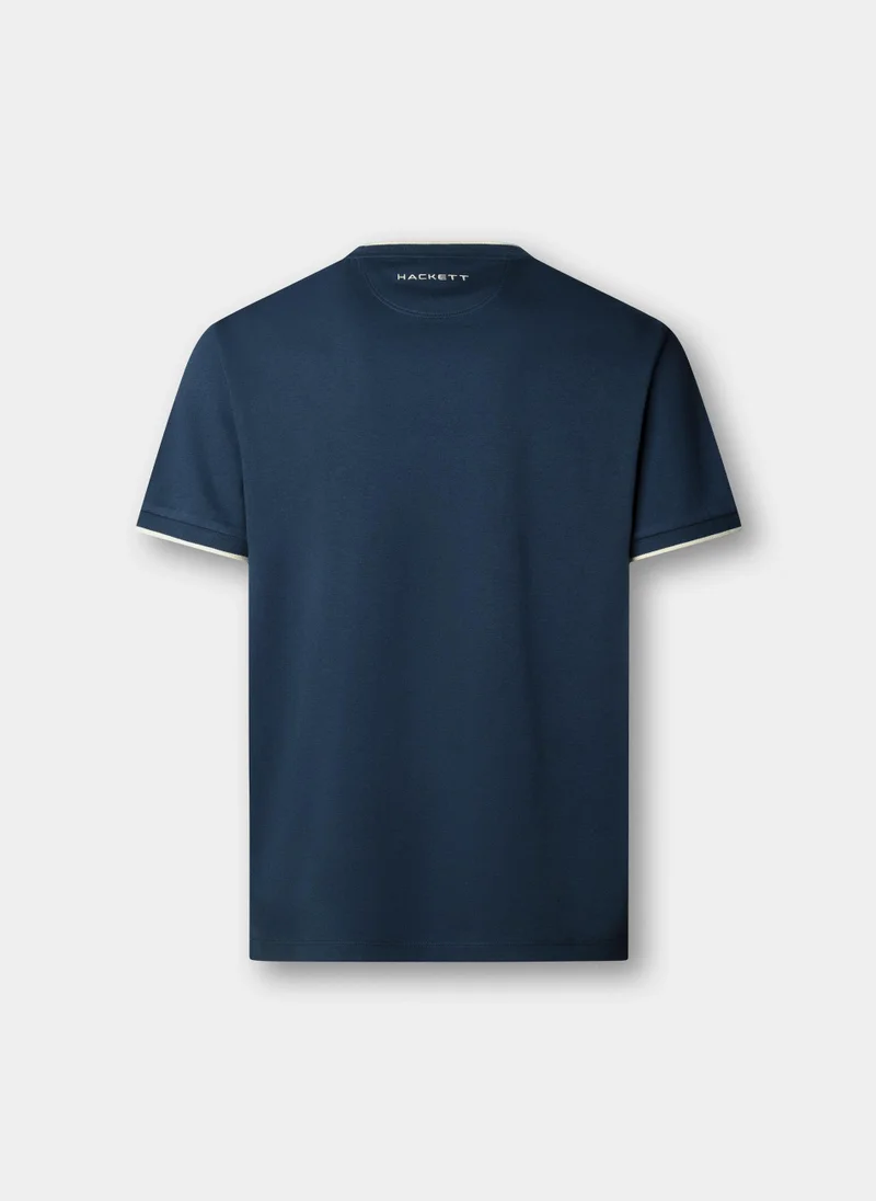 هاكيت Classic Fit Branded Badge T-Shirt