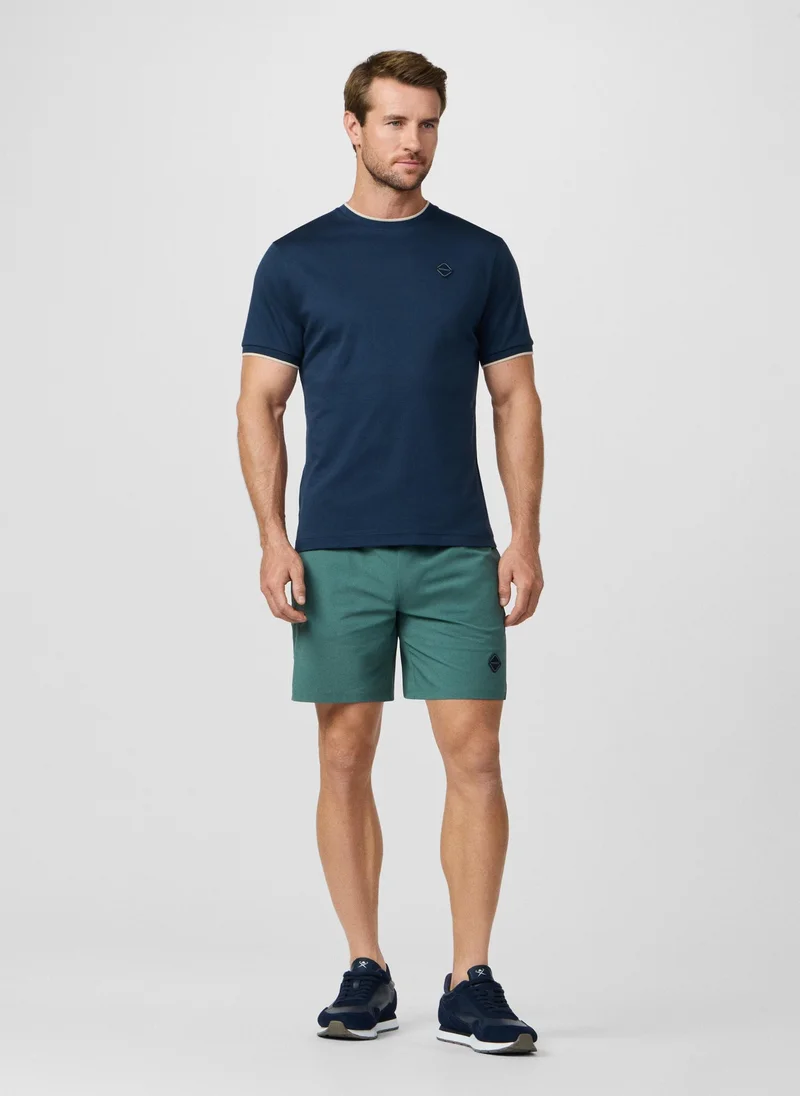 Classic Fit Branded Badge T-Shirt