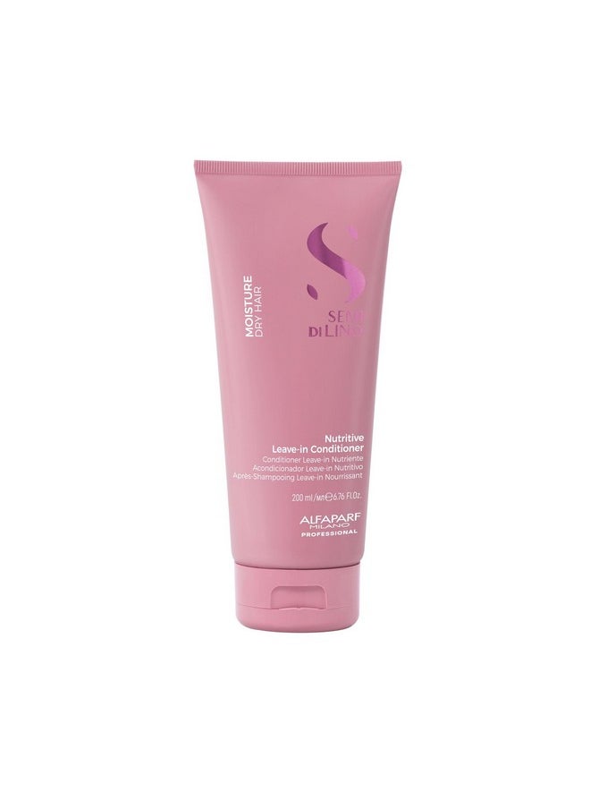 ALFAPARF MILANO Alfaparf Milano Semi di Lino Moisture Nutritive Shampoo and Conditioner Set for Dry Hair - Sulfate Free Moisturizing Shampoo and Conditioner - Safe on Color Treated Hair - Adds Shine and Softness  - Image 4